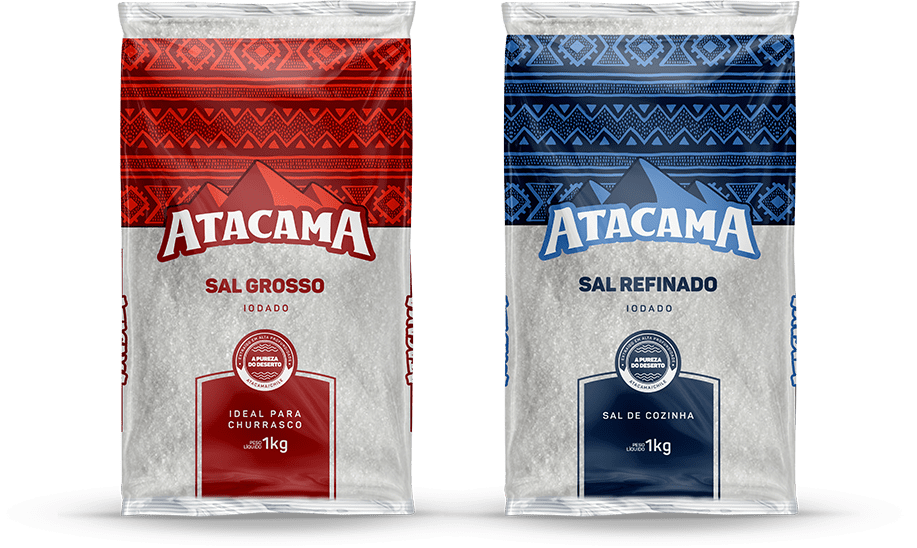 Embalagens de 1 kg Atacama